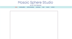 Desktop Screenshot of mosaicsphere.com